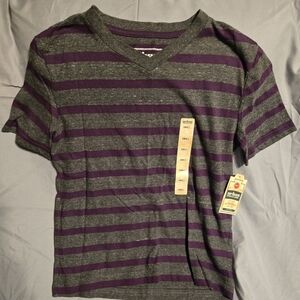 Boys Urban Pipeline Soft T - Gray & Purple - Size Small